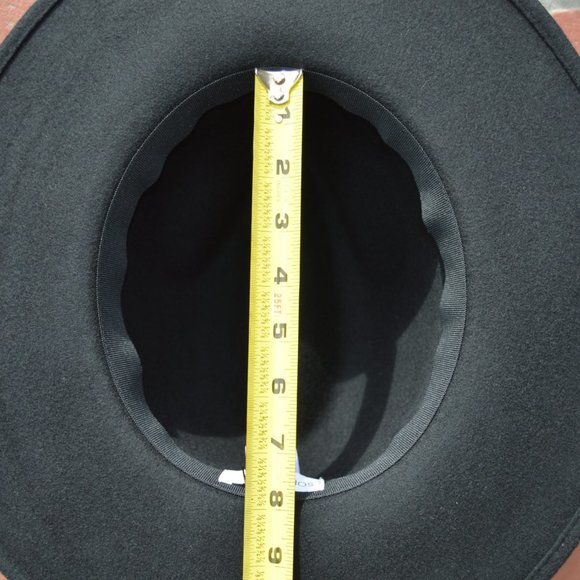 Sole Society Black Wool Structured Hat - Picture 7 of 10